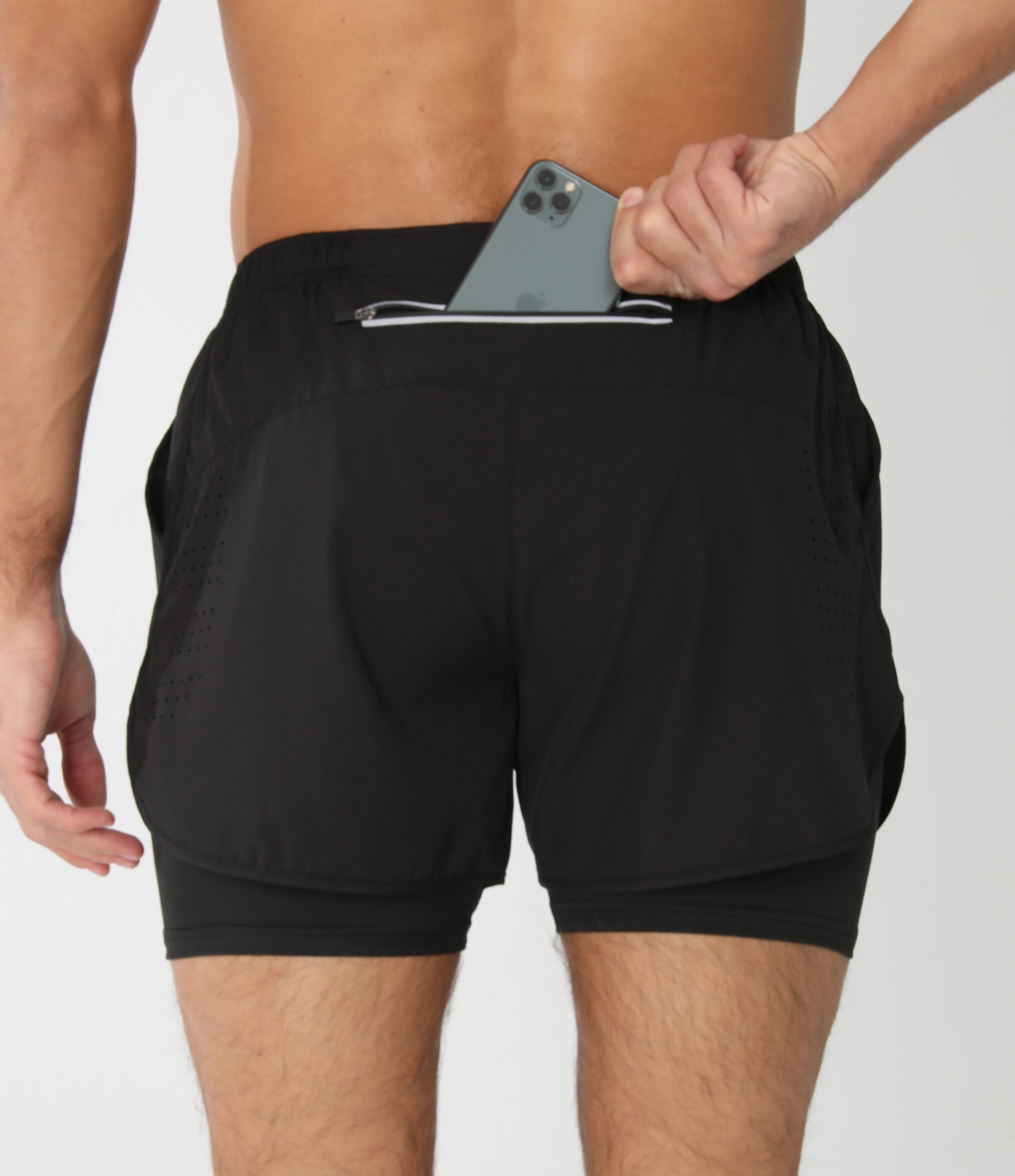 Gym Shorts Men Running Shorts with Liner Pockets Towel Loop Quick Dry Lightweight Workout Men's Breathable Athletic Sport Shorts